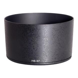 耐影 适用于尼康HB-57遮光罩单反55-300mm f4.5-5.6G直筒遮阳罩  可反扣兼容配件58mm滤镜镜头盖