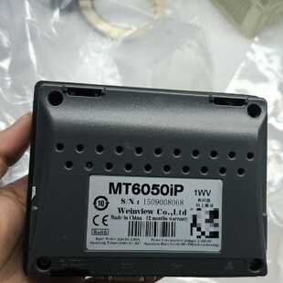 威纶通触摸屏MT6050iP，4.3寸工业级触摸屏，实物拍摄，议价商品
