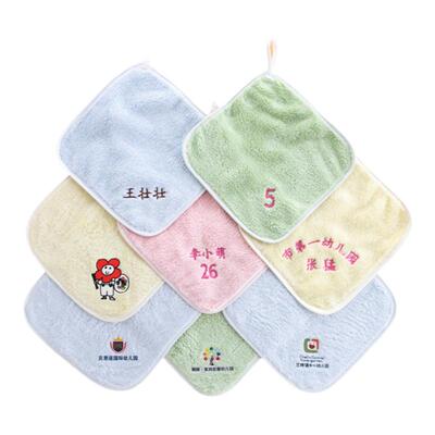 工厂直销量大从优幼儿园数字毛巾
