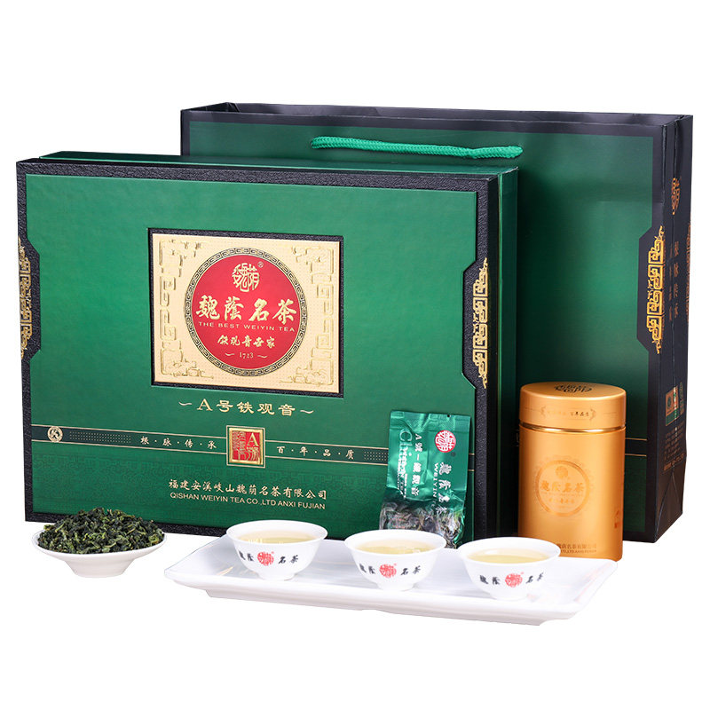 魏荫特级铁观音清香型正味乌龙茶