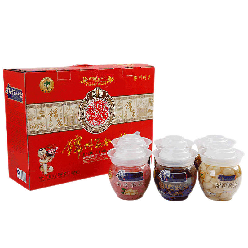 百合小菜坛装礼盒咸菜泡菜下饭菜