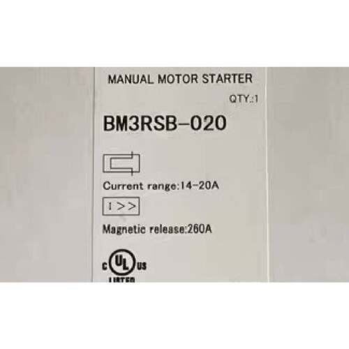 议价马达保护器BM3RSB1P62P50046P3维修