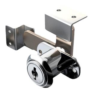 双开柜门锁信箱锁衣柜橱柜门锁对开门木制文件柜锁通用7字转舌锁