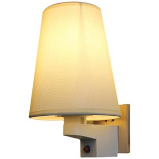 遥控调光卧室客厅简约插电插座式免打孔免接线免安装装饰超亮壁灯