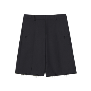 【淘宝专享】JNBY/江南布衣春夏西装裤女中短款直筒阔腿通勤裤子