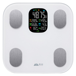 香山体脂秤家用精准智能健身人体秤减肥称重计心率智慧大屏电子秤