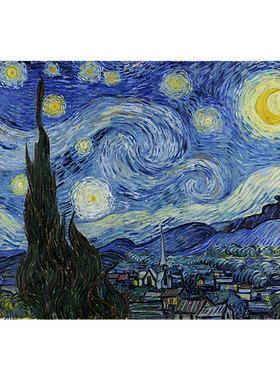梵高星夜纽约博物馆藏优质油画