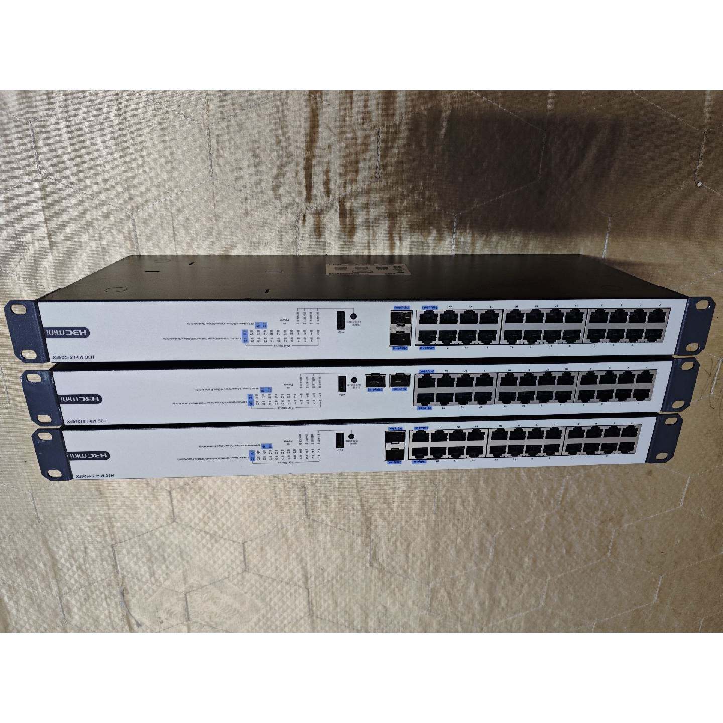 可维修议价  H3CMiniS1226FX24口千兆交换机24个101001000M自适应