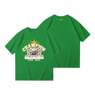 【官方正版】辽宁飞豹男篮丨辽篮本钢队球衣款T恤夺冠纪念短袖T恤