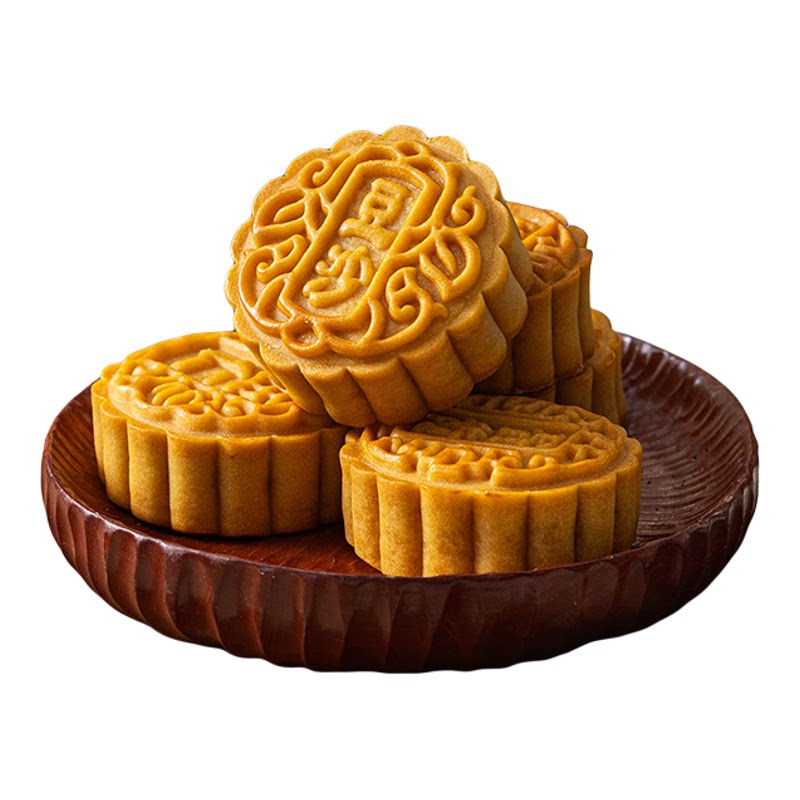 新款中秋月饼模具手按压式