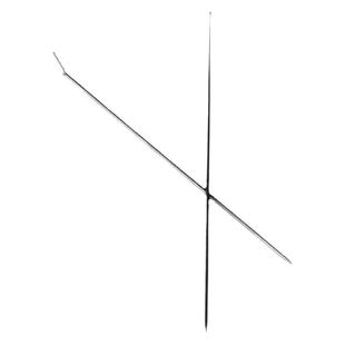 钓鱼海竿远投钓鱼竿不锈钢y型简易单杆三角羊角支架地插炮台渔具