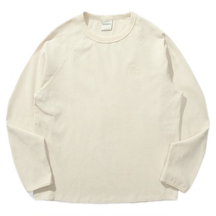 瞬时山野Monterest山系户外吸湿速干抗菌华夫格基础长袖T恤上衣男