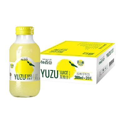 柚子味常山柚子汁330ml柚香谷