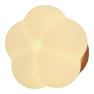 原木奶油风棉花壁灯卧室床头灯温馨现代网红客厅走廊阳台中山灯具