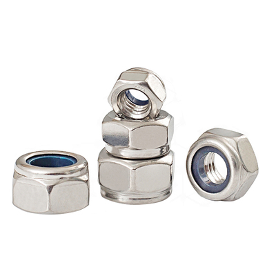 不锈钢尼龙锁紧防松螺母