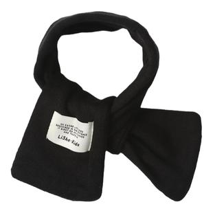 宝宝围巾秋冬季婴儿可爱围脖男宝女宝保暖套脖儿童交叉式卡通围巾