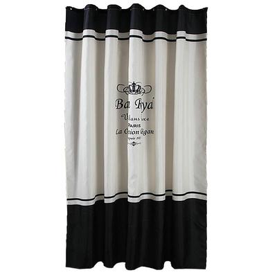 加厚涤纶布防水套装定制浴帘