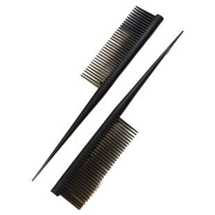 尖尾梳子美发专用化妆师造型分界挑发尖头发缝梳儿童女孩细齿