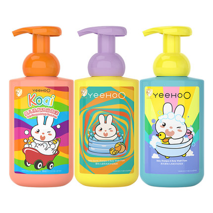 英氏儿童沐浴露洗发水二合一宝宝专用婴儿沐浴乳宝洗发沐浴露by
