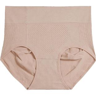 三福内裤女新款高腰舒适抗菌底裆收腹提臀不夹臀内衣女430382