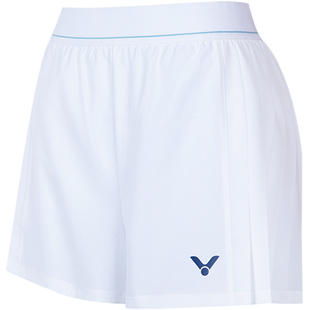 VICTOR胜利羽毛球服女款透气梭织运动短裤R-51211威克多2025新款