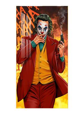 JOKER小丑电影海报客厅玄关挂画