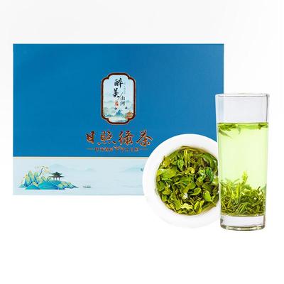 一级日照绿茶板粟浓香礼盒装250g