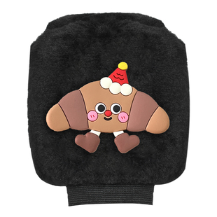 冬季毛绒保暖汽车档位套排挡套档杆套手刹套档把套适用自动手动挡