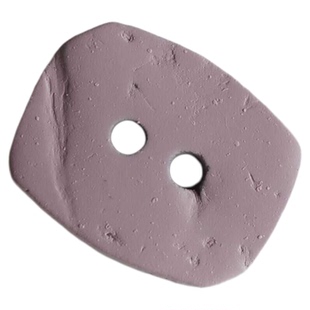 17mm×11mm一颗价英国Textile Garden岁月流逝感浅粉紫椰壳纽扣