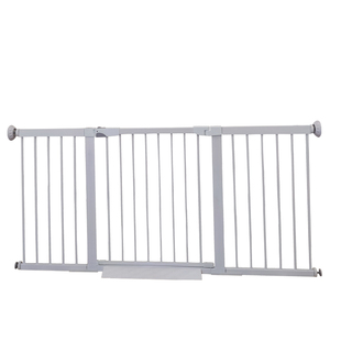 加粗宠物狗狗围栏大型犬栅栏室内楼梯儿童隔离门护栏金毛泰迪柯基