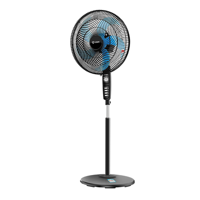 艾美特16寸遥控聚风网罩落地扇