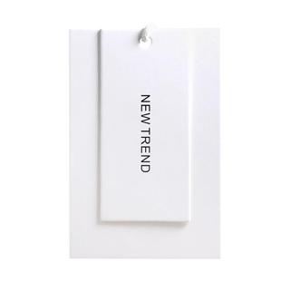 2025新款现货服装吊牌定制logo标签设计男装女装通用挂牌定做衣服商标价格订做童装吊卡二维码制作网红风