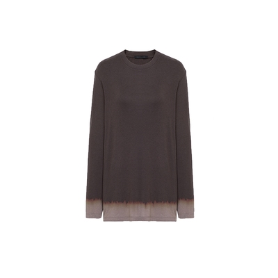 RODERICWONG落色长袖T恤