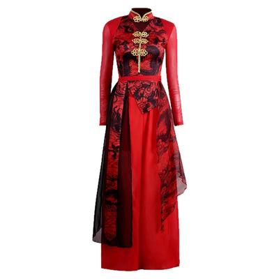 新款女团打歌服古风爵士舞服装