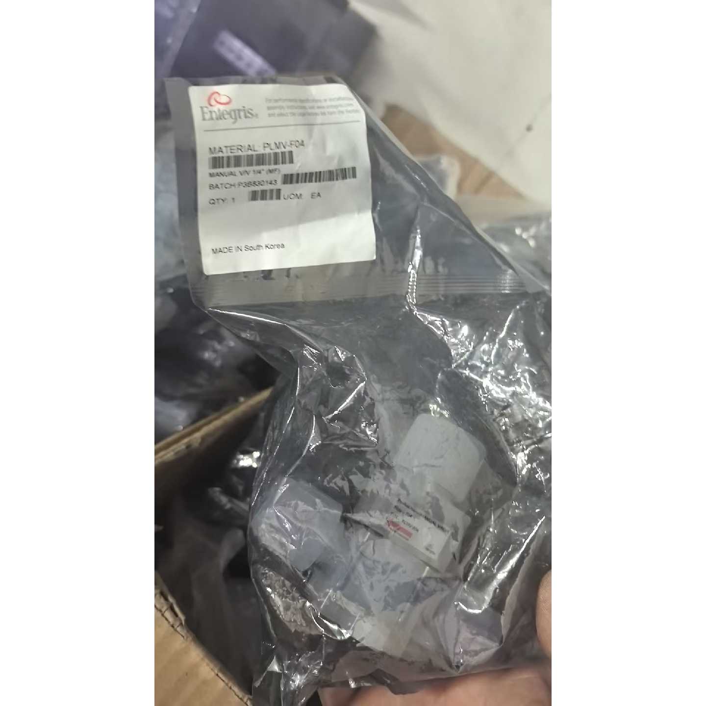 【议价-可维修】英特格1/4寸PFA手动隔膜阀 全新/二手均有货