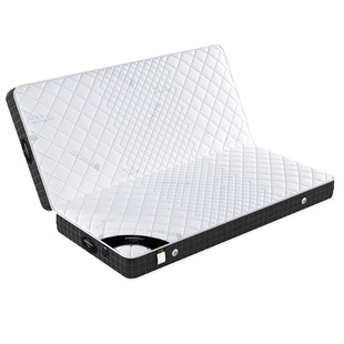 可折叠床垫20cm家用独立袋弹簧2米x2米2.2米对折椰棕乳胶海马乾坤