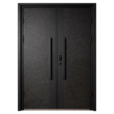 锌合金别墅自建房双开防盗入户门