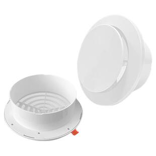 空调口装饰盖板墙洞封堵盖检修口通风口玻璃孔管道美化遮丑神器