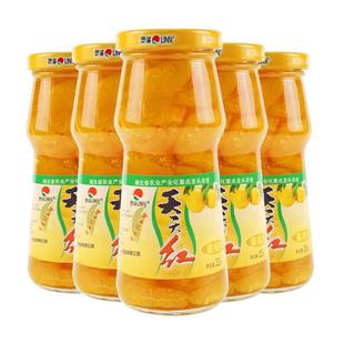 灵溪天天红桔片黄桃罐头6瓶新鲜糖水黄桃桔片爽水果组合装罐头