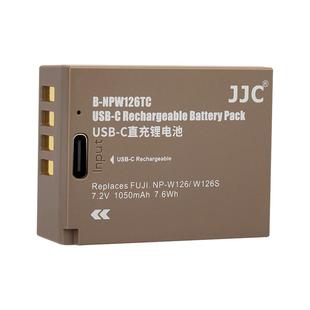 【3C认证】JJC Type-C直充NP-W126S相机电池适用富士XT30III/三代 XE5 XT50 XS10 XM5 XT30II X100VI XT200