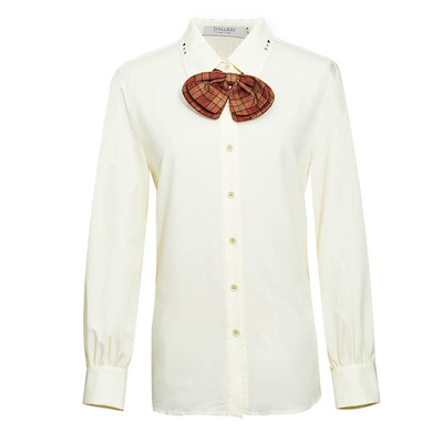 D-HARRY/迪哈利米色长袖衬衫