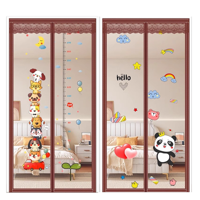 防蚊门帘家用卧室磁性自吸免打孔