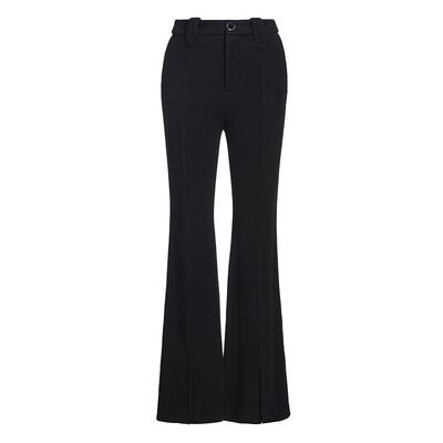 开叉微喇叭裤FivePlus通勤高腰