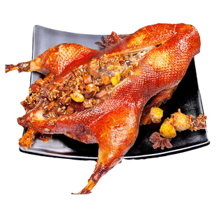 上海老杜八宝鸭800g宴席预制菜熟食即食饭店酒店整只糯米酱鸭烧鸭