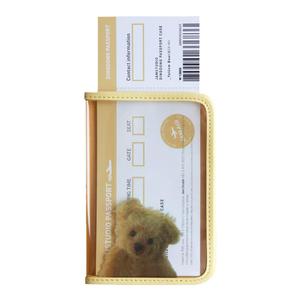 韩国jamstudio卡通透明旅行护照夹卡包机票便携证件收纳包保护套