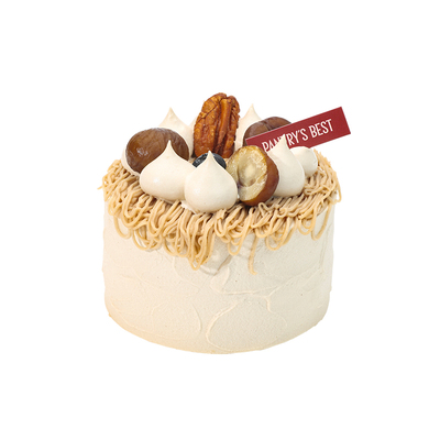 派悦坊无蔗糖生日小蛋糕红茶栗子木糖醇动物奶油同城配送北京上海