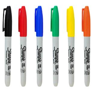 美国Sharpie马克笔油性防水全天候战术记号笔 标记速记不易褪色