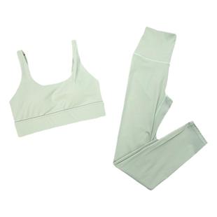 大码瑜伽服专业端休闲速干衣晨跑背心健身房跑步网红运动套装女装