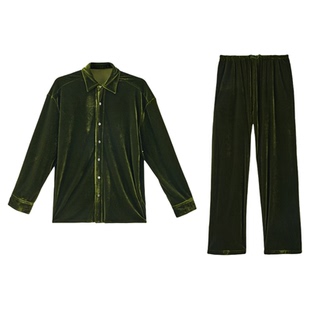 SEE ALSO W酒店联名丝光单排扣睡衣套装