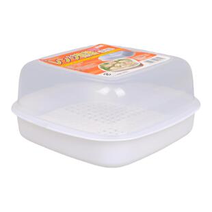 日本进口微波炉专用蒸笼食品级器皿加热碗容器蒸包子饺子蒸锅饭盒